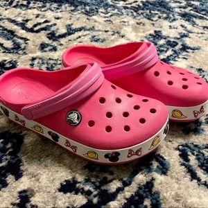 Disney Minnie Mouse Crocs size 13 kids